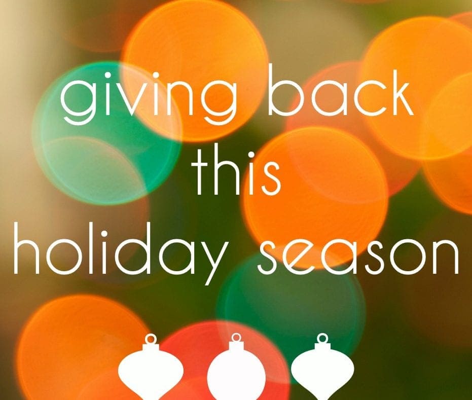 a gift guide for giving back this holiday season