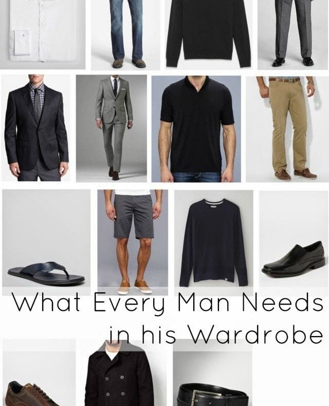 What Every Man Needs in his Wardrobe