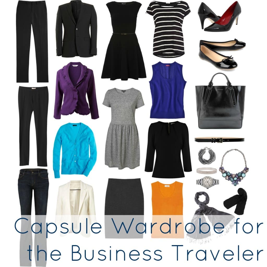 business casual capsule wardrobe checklist