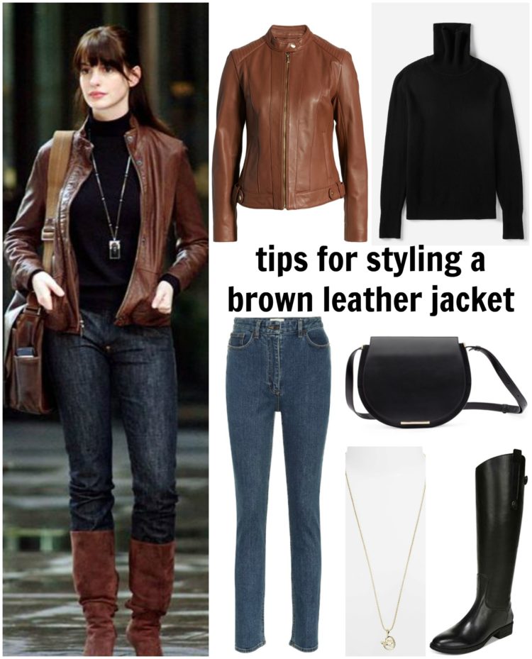 How to Move Your Wardrobe into Fall with a Tan Leather Jacket