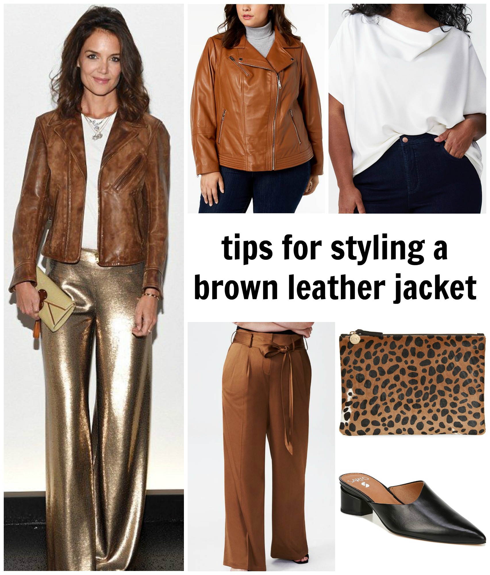 How to Style a Brown Leather Jacket | Wardrobe Oxygen