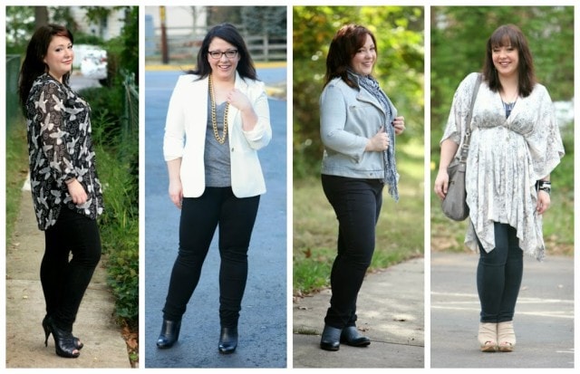 plus size outfits with booties