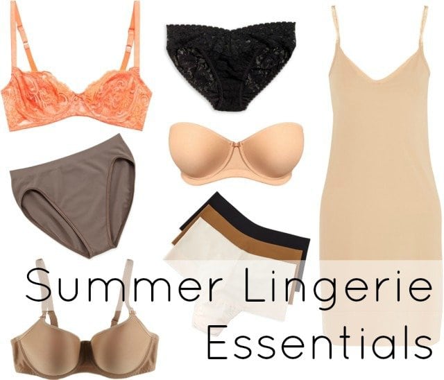 Summer Lingerie Tips: Lingerie to Wear under Summe