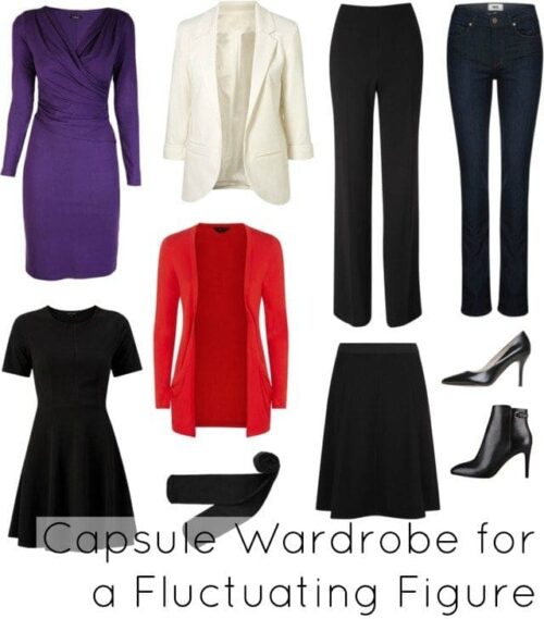 Capsule Wardrobe for a Fluctuating Figure