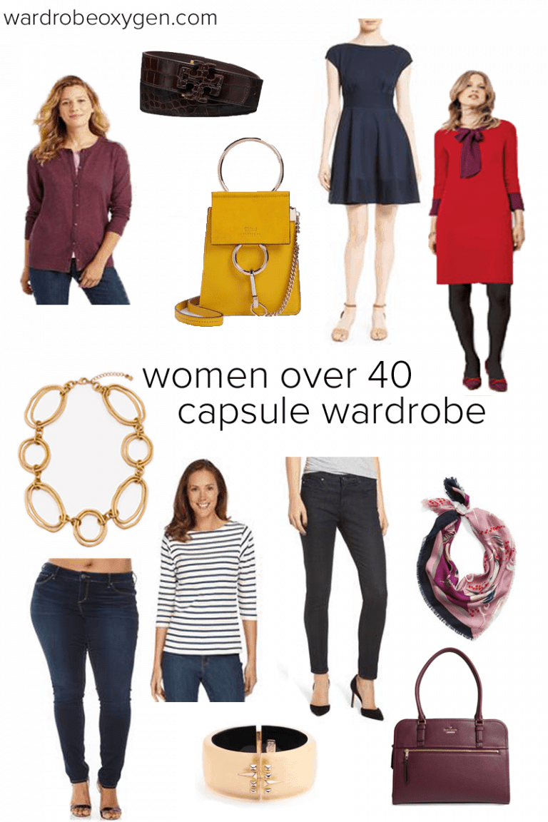 capsule wardrobe checklist for women over 50 fall 2018