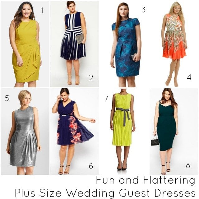 wedding guest dresses for chubby