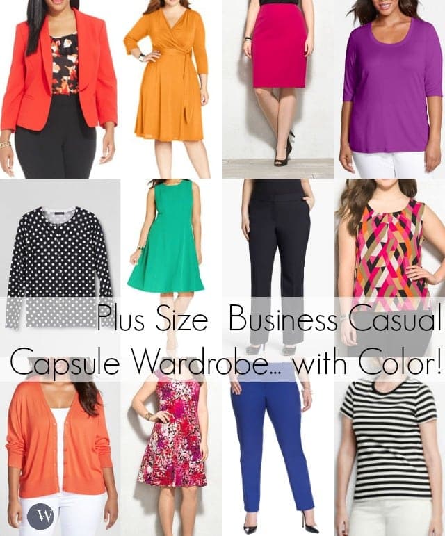 business casual women plus size
