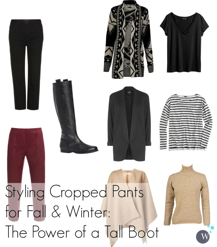 How To Style Cropped Pants For Fall And Winter