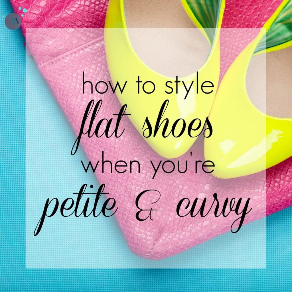 Flat Shoes with Polish for Curvy Petite and Plus Size Shapes