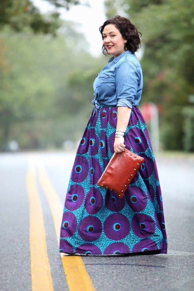 What I Wore: Brynn Capella Bag and Ankara Skirt