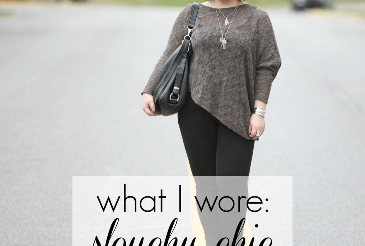What I Wore Slouchy Chic Wardrobe Oxygen
