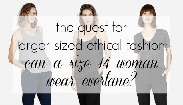 Everlane Sizing: Can a Size 14 Woman Wear Everlane? - Wardrobe Oxygen