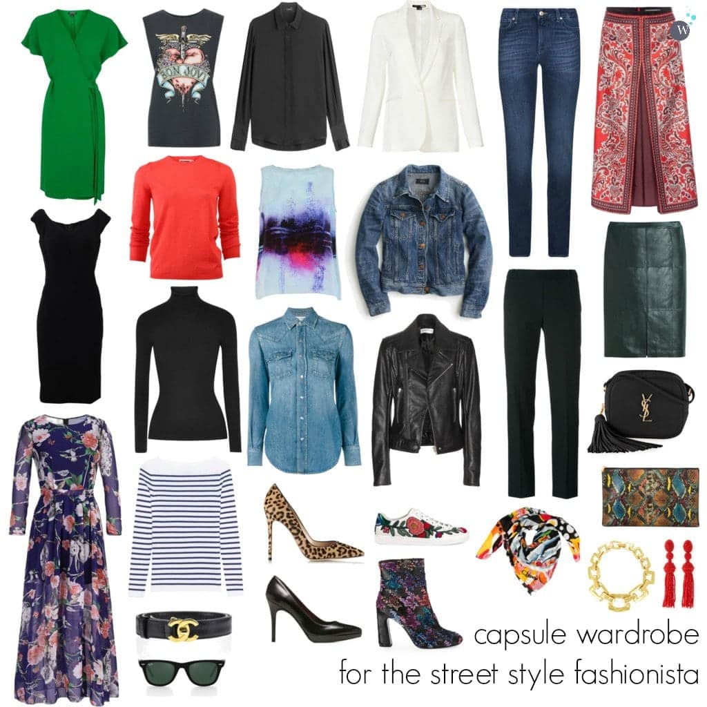 Capsule Wardrobe: Street Style Fashionista | Wardrobe Oxygen
