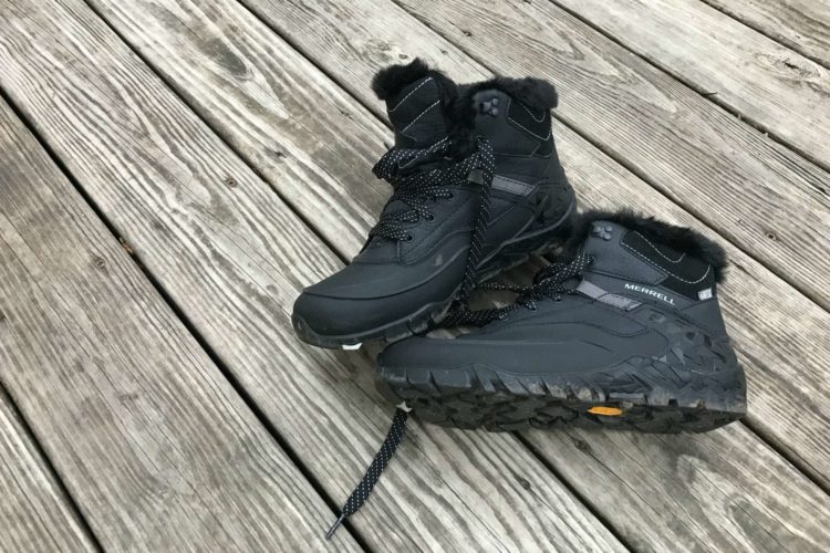 merrell arctic grip waterproof boot review vibram sole