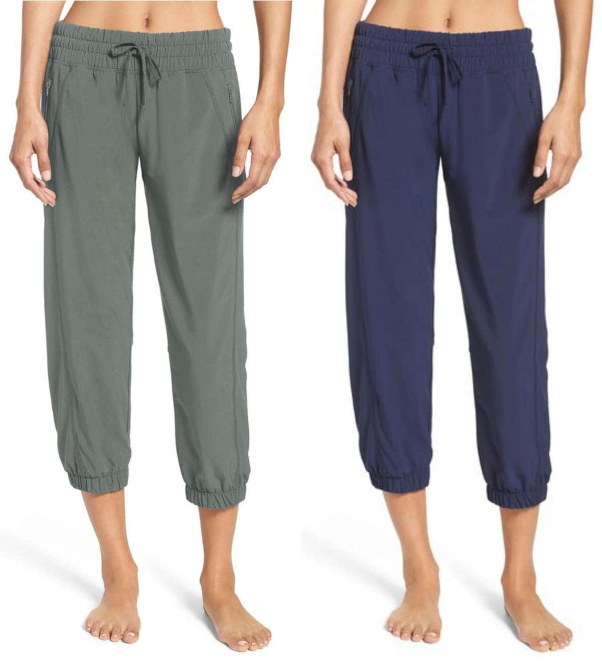 zella cropped joggers