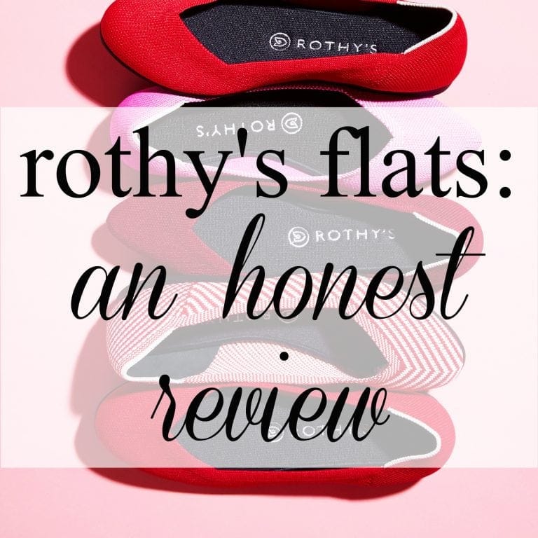 Rothys Flats: an honest unpaid review of rothy's shoes featured by popular Washington DC fashion blogger, Wardrobe Oxygen