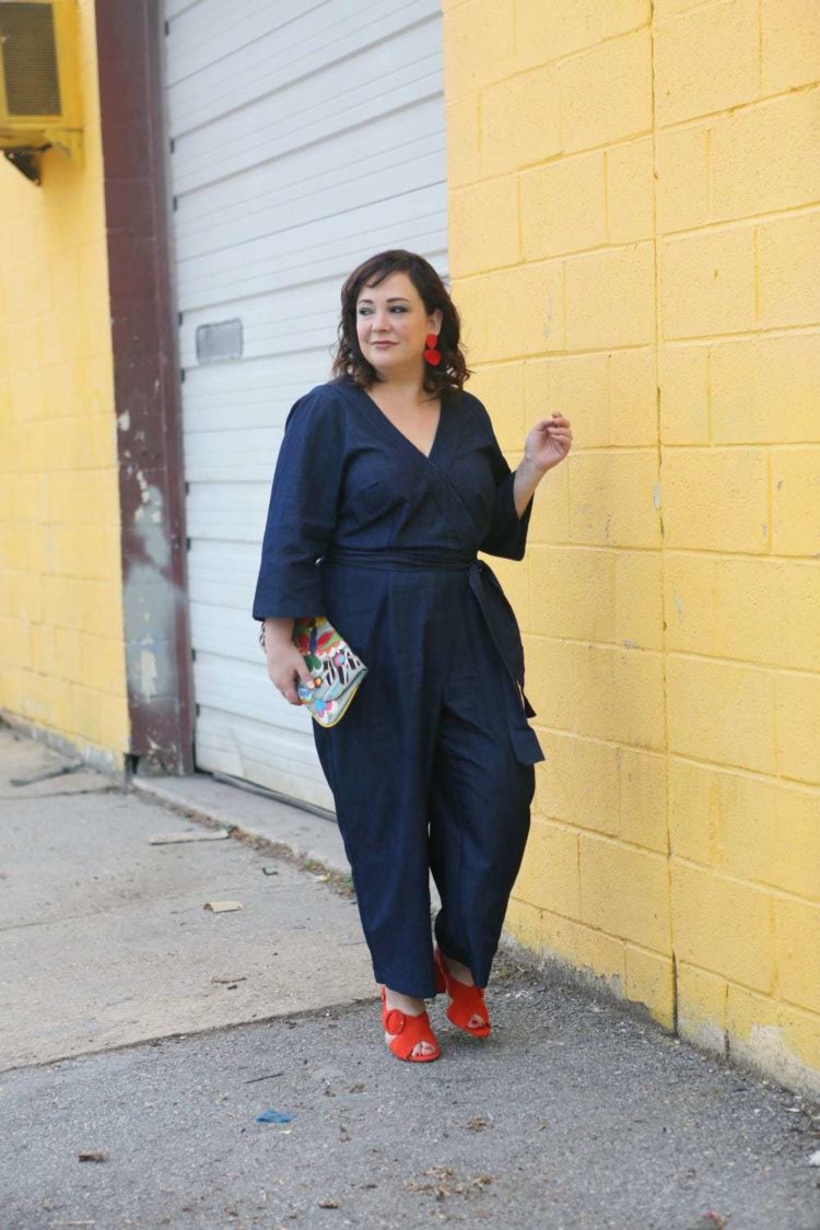 ELOQUII Denim Jumpsuit | Fashion & Style | Wardrobe Oxygen