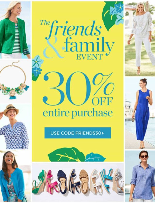 Friends & Family Talbots Sale Favorites, Fashion