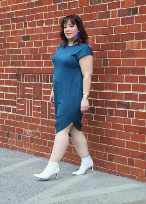 What I Wore: Universal Standard Geneva Dress in Petite | Wardrobe Oxygen