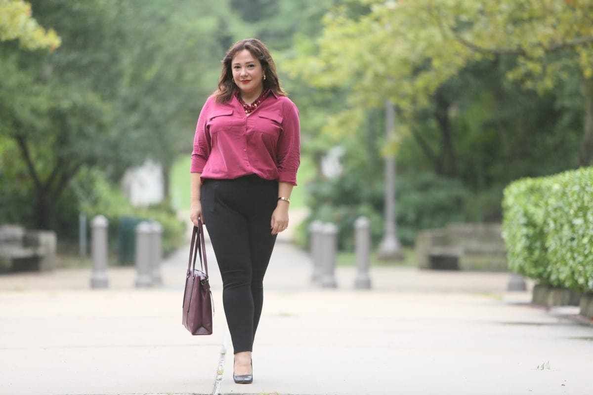 What I Wore: Chico's So Slimming Juliet Pants - Wardrobe Oxygen