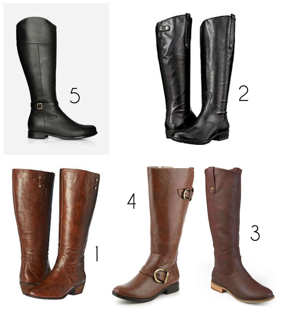 best tall boots for wide calves