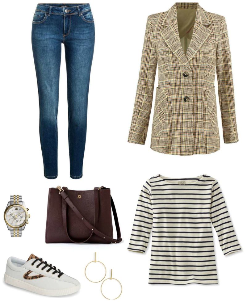 Tips to Style a Plaid Blazer for Fall | Wardrobe Oxygen