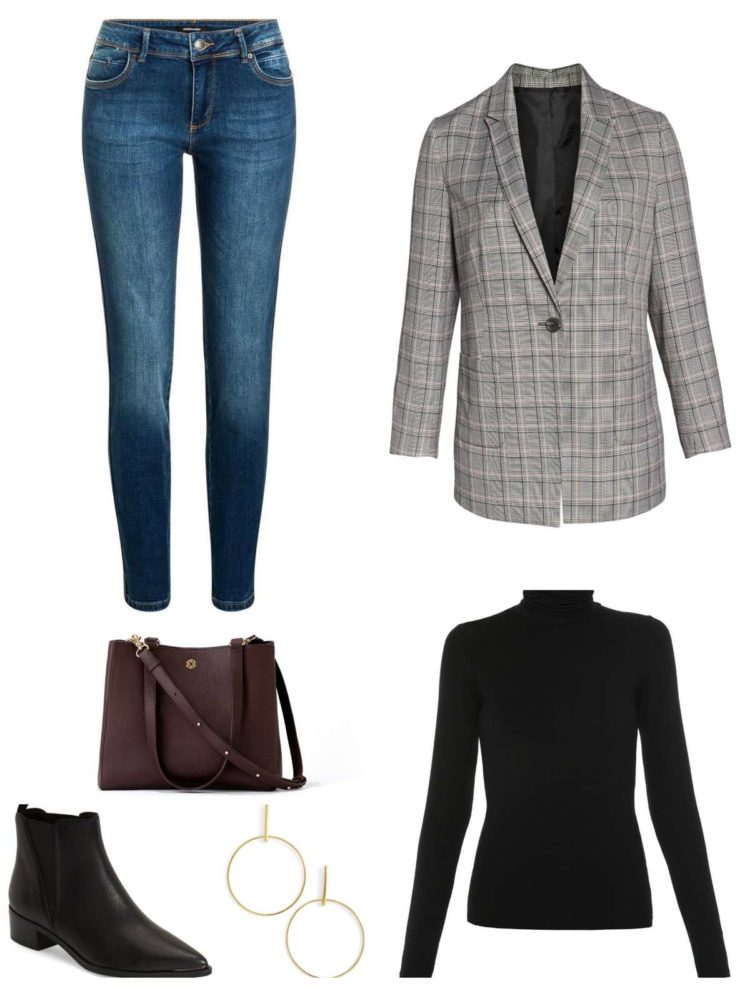 Tips to Style a Plaid Blazer for Fall | Wardrobe Oxygen