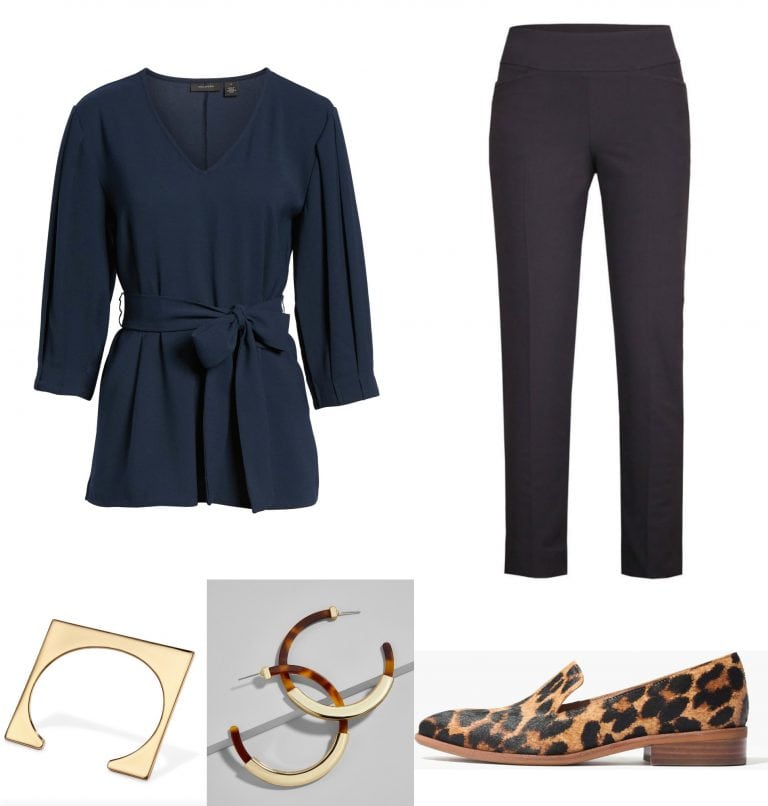 The Oxygen Edit: Navy and Black with Leopard | Wardrobe Oxygen
