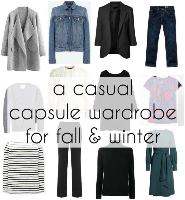 A Casual Capsule Wardrobe for Fall to Winter - Wardrobe Oxygen