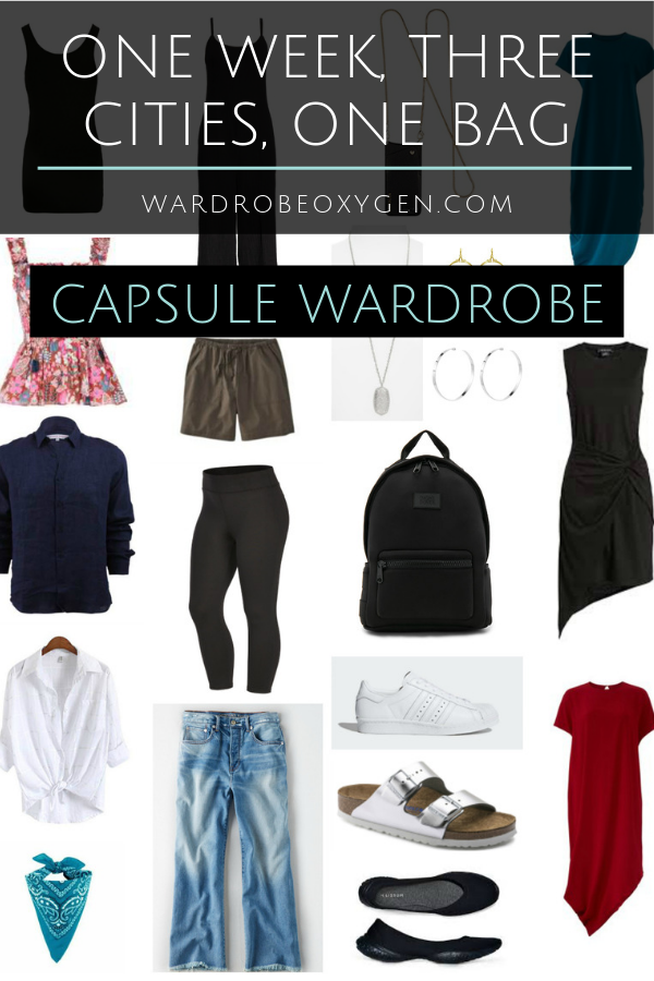 Travel Capsule Wardrobe for Late Summer - Midlife Posh Closet