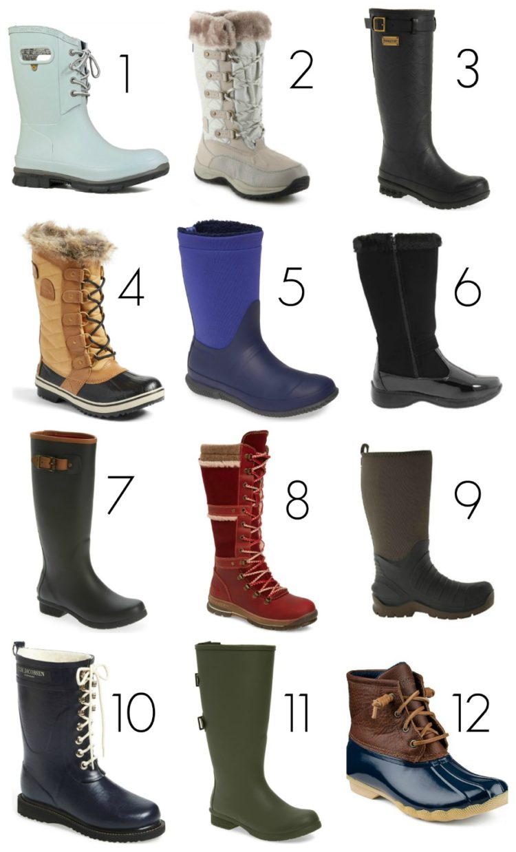 best rain boots for wide calves