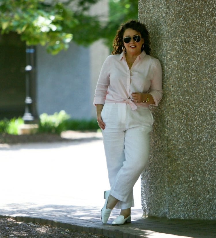 The Best White Linen Pants to Wear This Summer (2021)  White pants women, Linen  pants outfit, Womens linen trousers