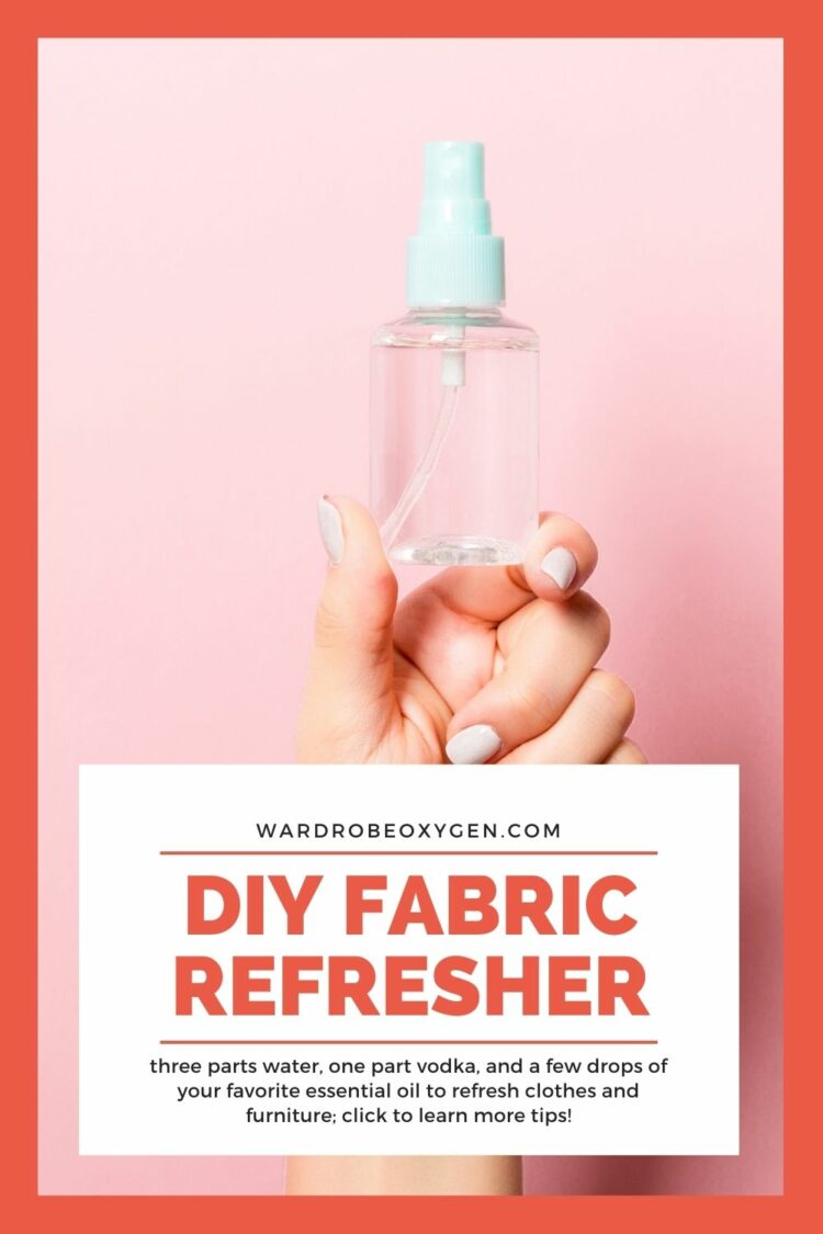 DIY fabric refresher recipe