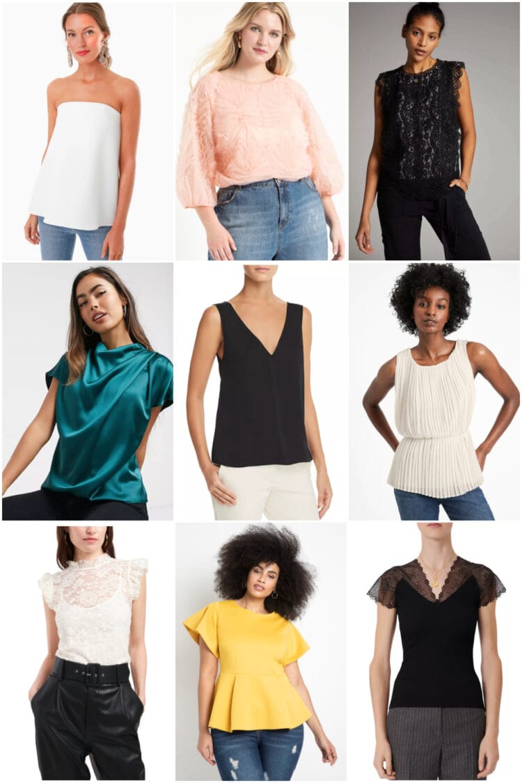 Going Out Tops for Women