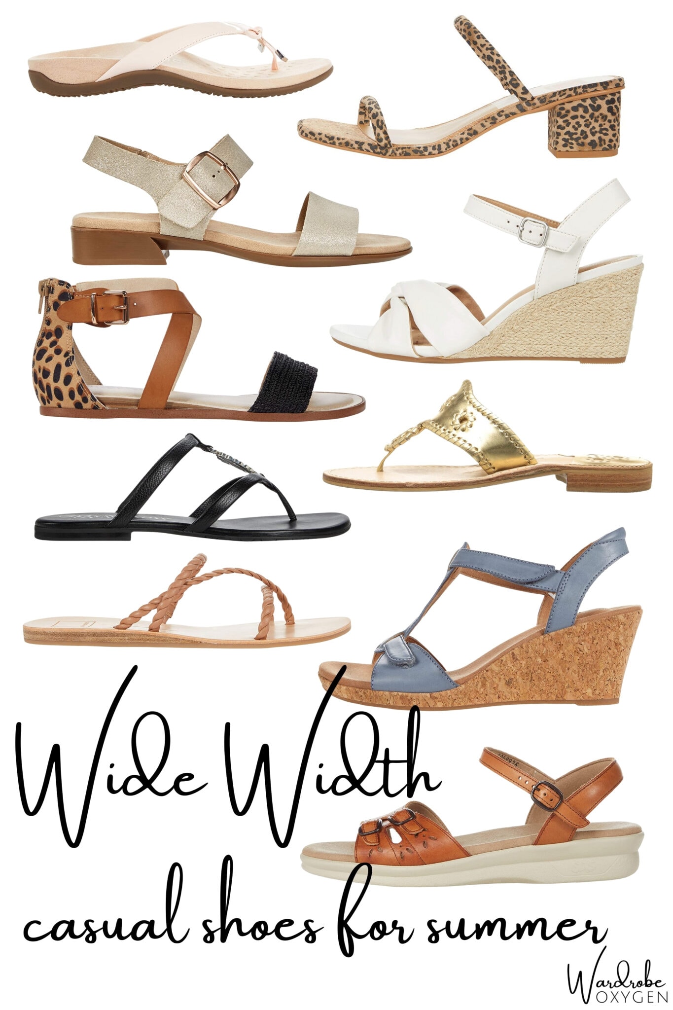 The Best Wide Width Shoes for Summer from Zappos | Wardrobe Oxygen