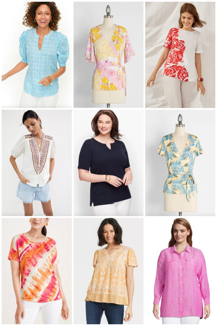16+ Plus Size Short Sleeved Tops: When You Want Something Nicer Than a ...