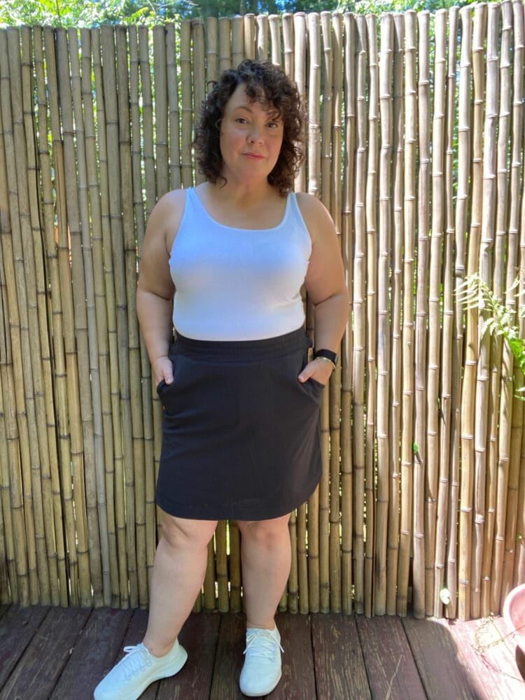 I'M LOVING THIS SKORT OUTFIT AND IT'S PERFECT FOR WOMEN OVER 50 - 50 IS NOT  OLD - A Fashion And Beauty Blog For Women Over 50