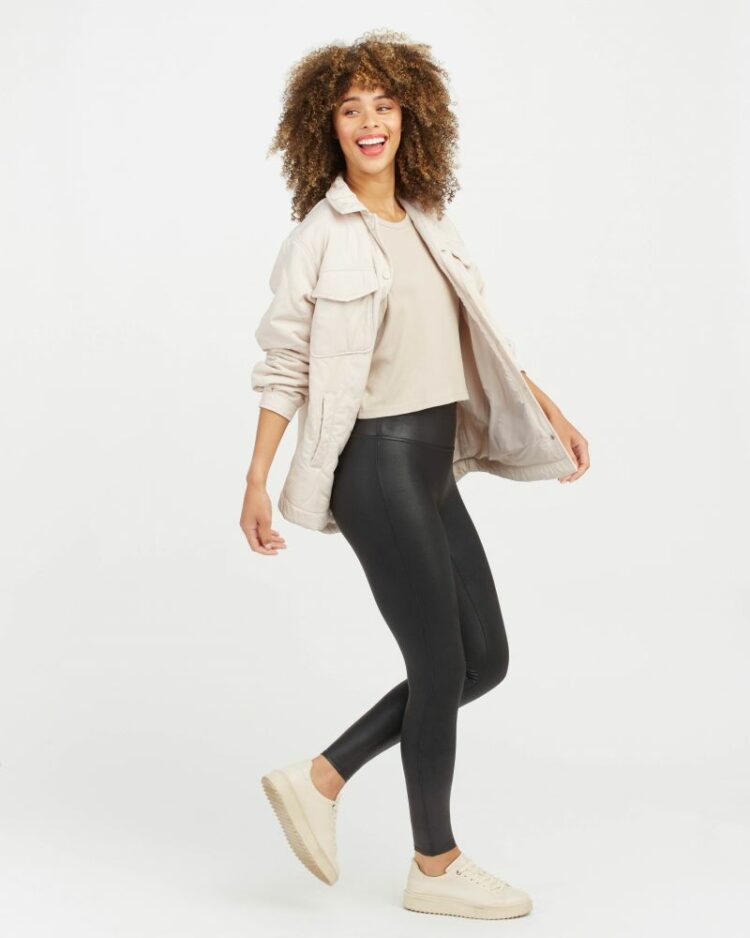 The best faux leather leggings