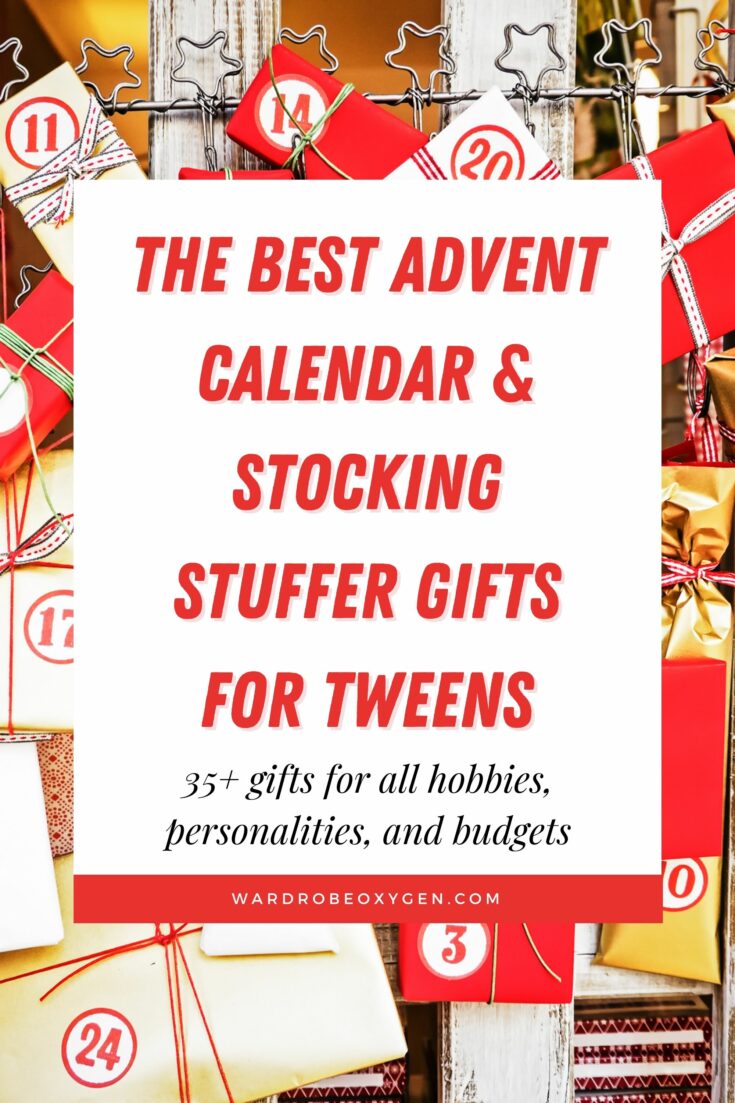 What to Put in a Tween's Advent Calendar or Stocking 35+ Quality Ideas