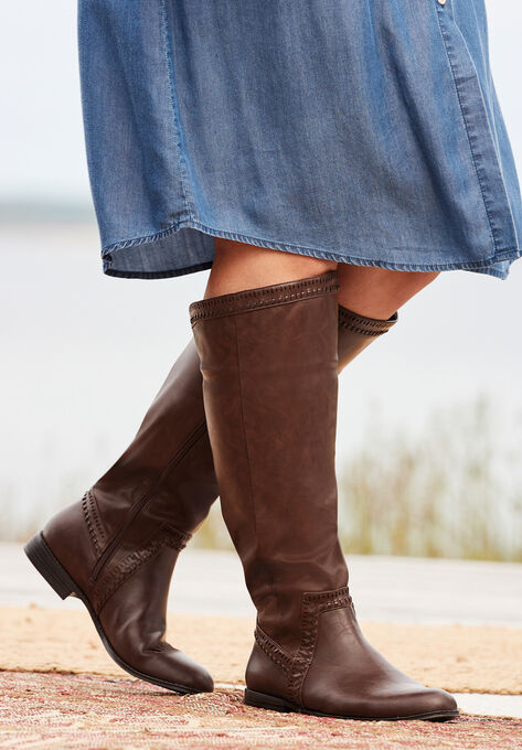 Jessica london shop wide calf boots