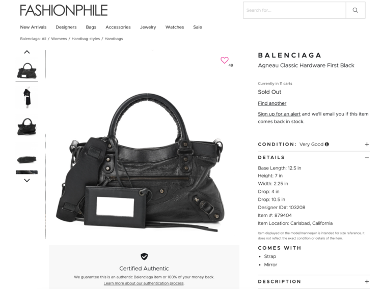 Purchasing a Used Designer Bag Online: My Experience - Wardrobe Oxygen