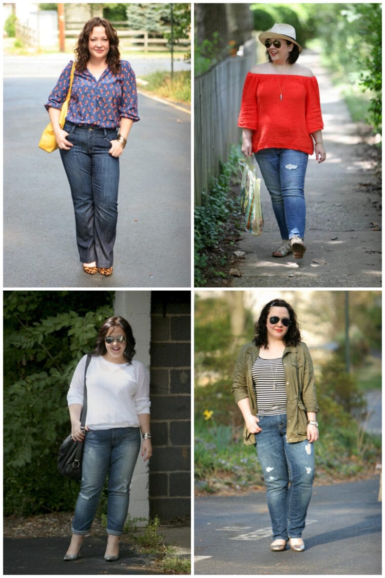 Hope St. Fit Guide: Gap Skinny vs Slim Tapered Jeans