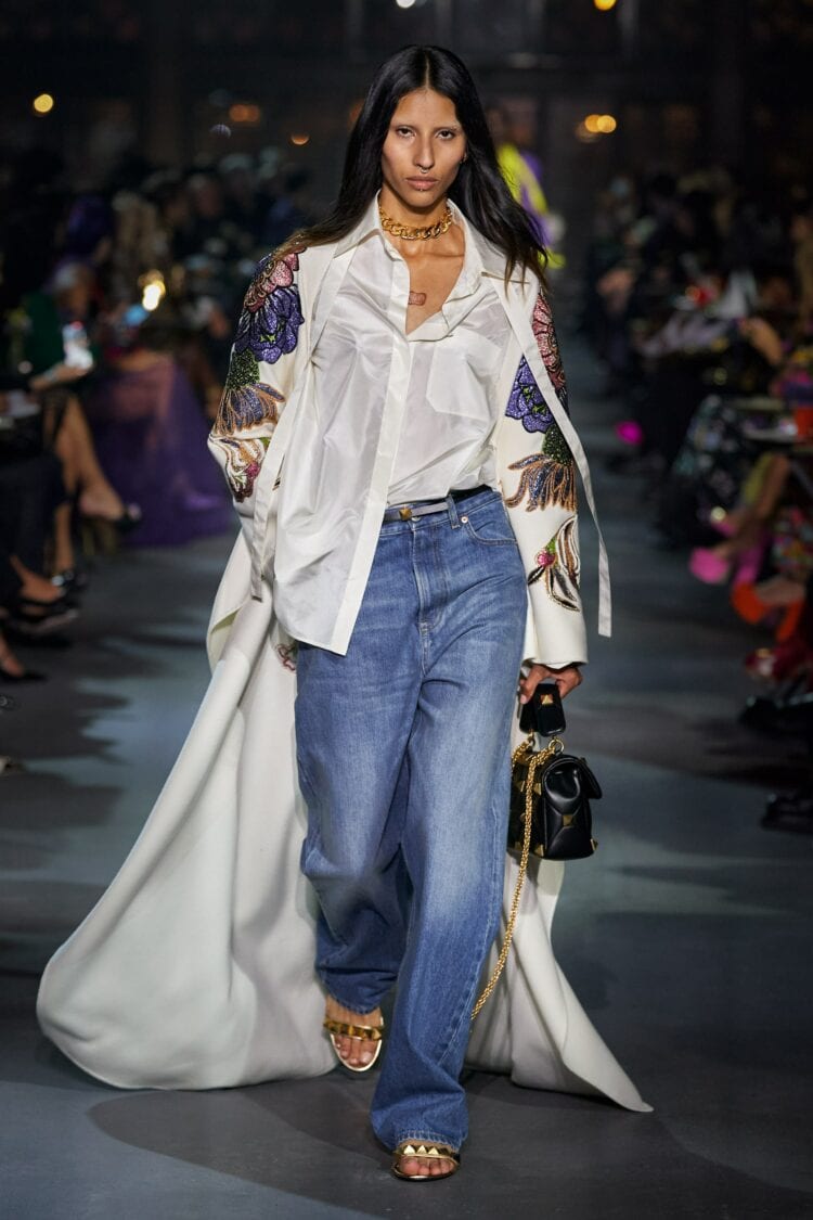 Loose Fits, Western and Y2K Denim Spilled Onto the Runway in 2021