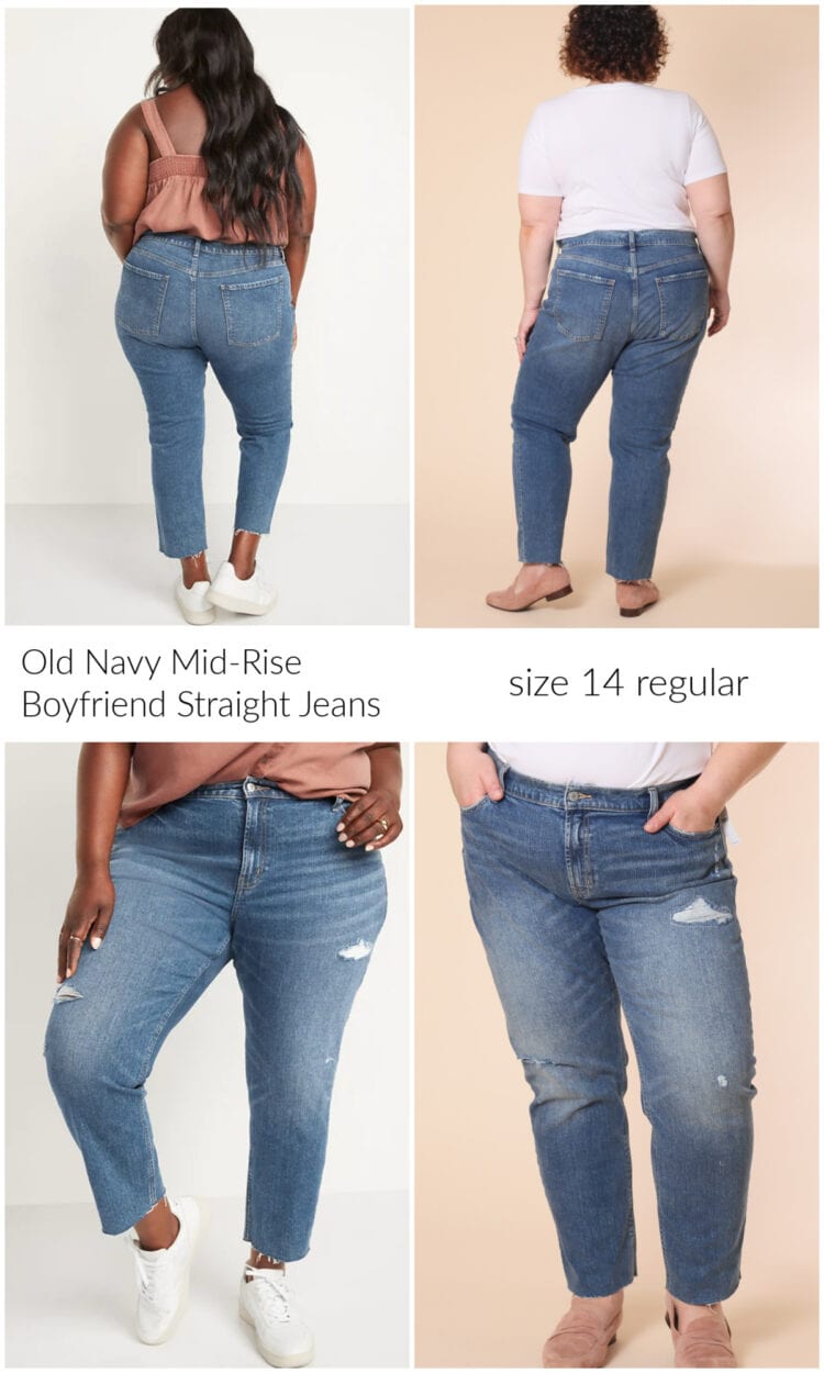 I'm plus size and tried on Old Navy jeans – see what looked
