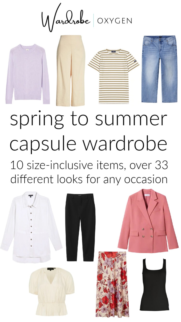 natural style - a complete capsule wardrobe - 40+style