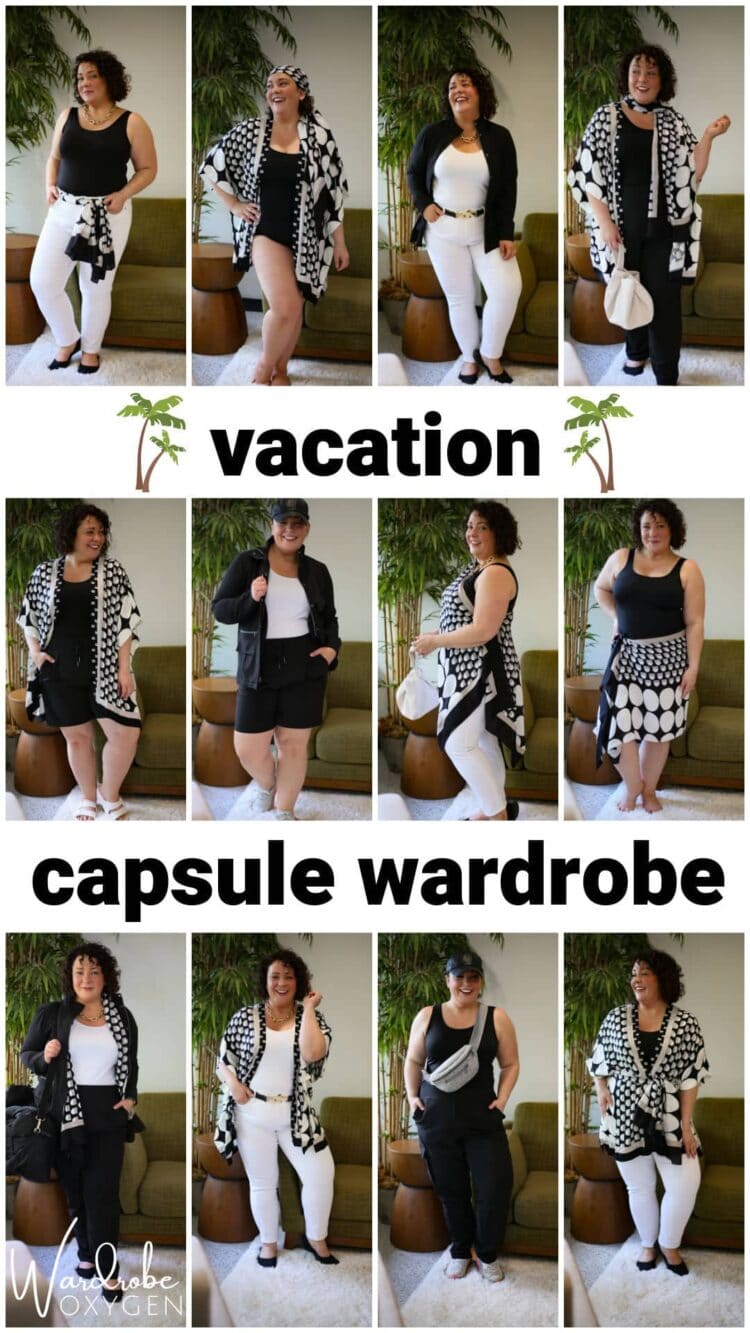 Vacation Capsule Wardrobe with Chico's Zenergy Collection: 6 Pieces, 12+  Great Looks - Wardrobe Oxygen