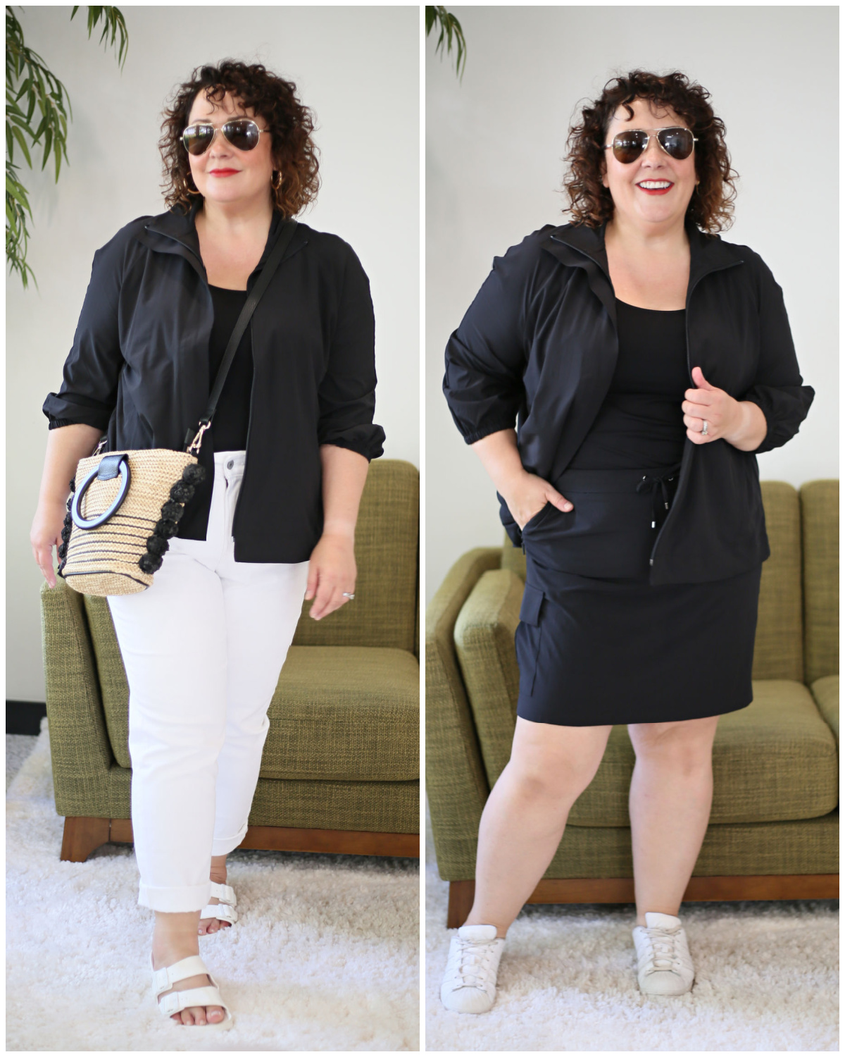 A Blue, Black and White Capsule Wardrobe for Travel | Wardrobe Oxygen