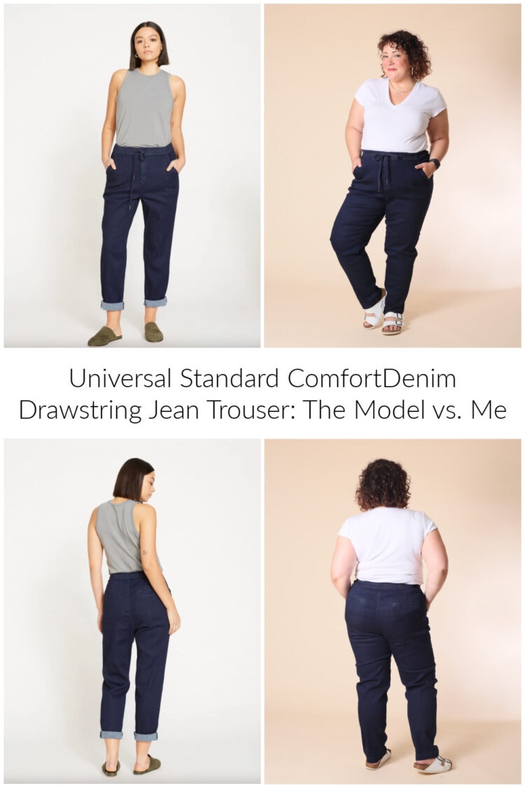 Universal Standard Denim Haul on a 5'3 Size 14 Person - Wardrobe Oxygen