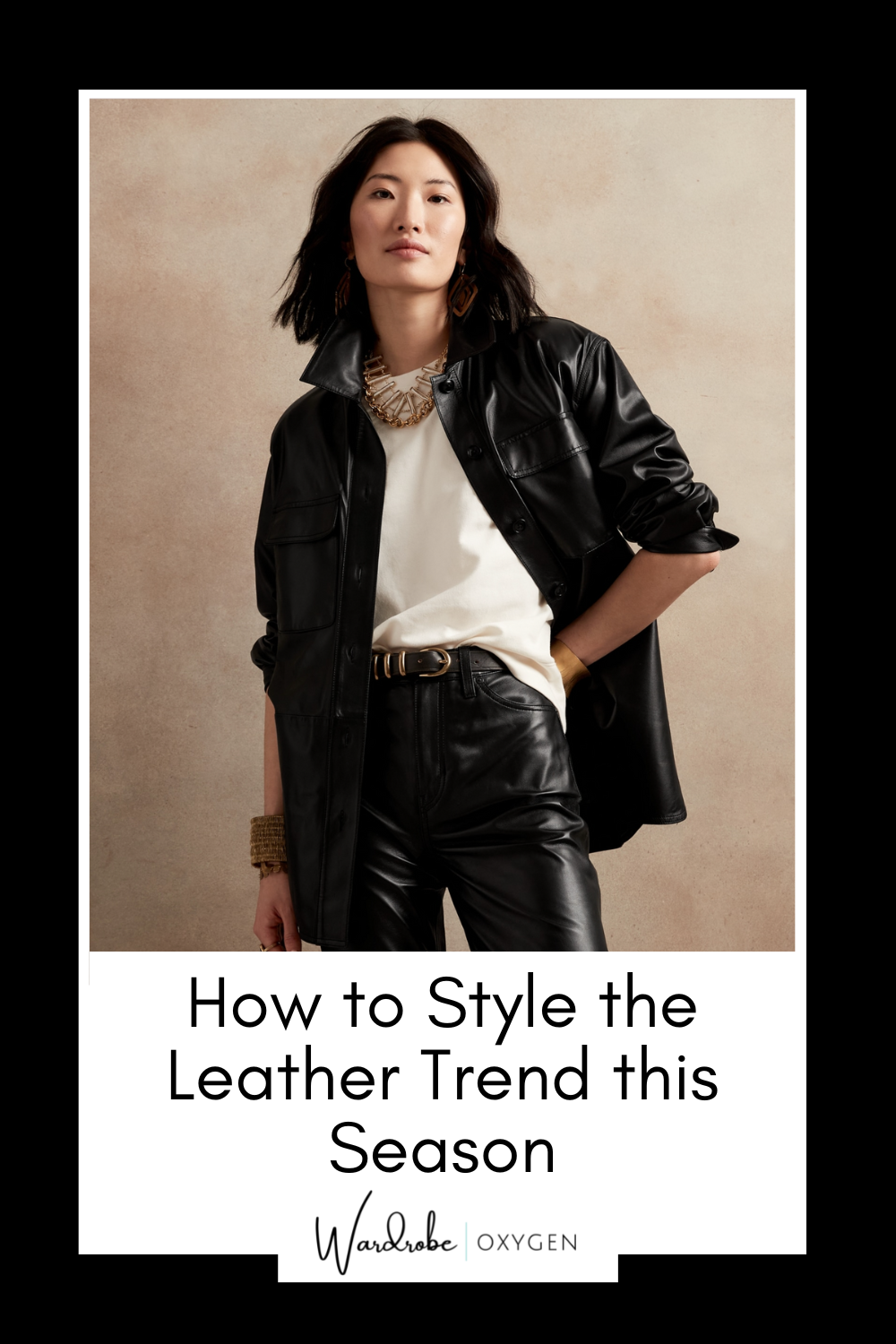 Leather Leggings Four Ways - Pumps & Push Ups