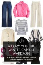 A Cozy Chic Winter Capsule Wardrobe in Both Misses & Plus Sizes ...